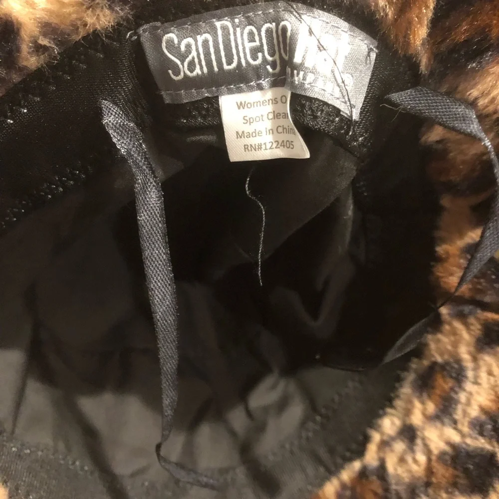 San Diego Hat Company Leopard Print Hat